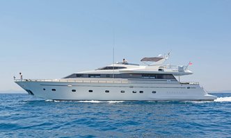Lucy Pink yacht charter Falcon Motor Yacht