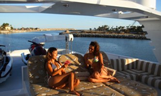 Ziba yacht charter Broward Motor Yacht