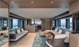 Tethys yacht charter Ferretti Yachts Motor Yacht