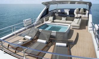 Bravo Zulu yacht charter Princess Motor Yacht