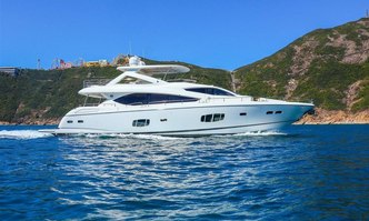 Shine yacht charter Sunseeker Motor Yacht