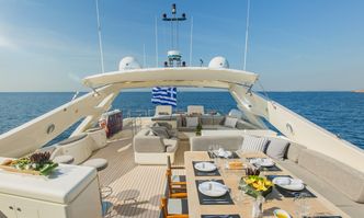 Champagne Seas yacht charter Custom Line Motor Yacht