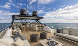 B.A.13 yacht charter Ferretti Yachts Motor Yacht