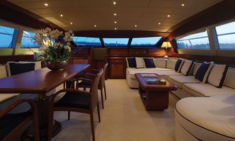 Triple Threat yacht charter Overmarine Motor Yacht