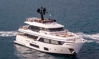 Rare Gem yacht charter Custom Line Motor Yacht