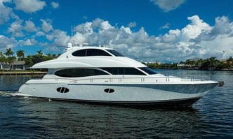 Aquarius yacht charter Lazzara Motor Yacht
