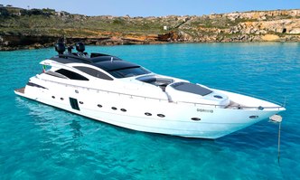 Thyke III yacht charter Pershing Motor Yacht