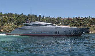 Ginger yacht charter Pershing Motor Yacht