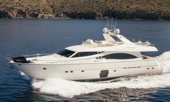 Lidia yacht charter Ferretti Yachts Motor Yacht