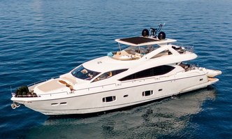 Shine R yacht charter Sunseeker Motor Yacht