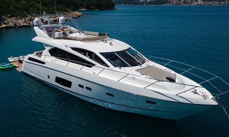 Cardano yacht charter Sunseeker Motor Yacht
