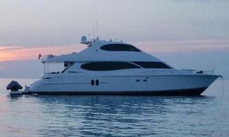 Goldilocks yacht charter Lazzara Motor Yacht