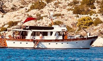 Hercule Poirot yacht charter Grand Banks Motor Yacht