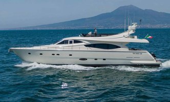 Pampero yacht charter Ferretti Yachts Motor Yacht