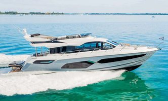 Earl Grey yacht charter Sunseeker Motor Yacht