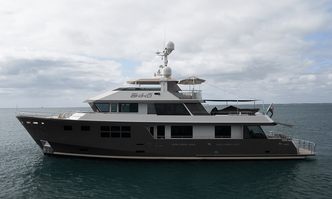 Akiko yacht charter Alloy Yachts Motor Yacht