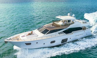 Hoya Saxa yacht charter Ferretti Yachts Motor Yacht
