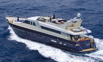 Blu Sky yacht charter Canados Motor Yacht