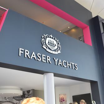 Fraser Yachts Stand