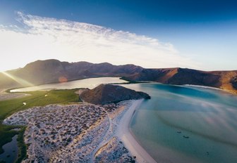 beautiful landscapes in the Baja Peninsula, Mexico