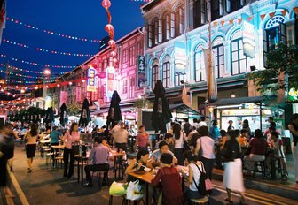 Street food in Singapore