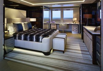 ILLUSION yacht master stateroom