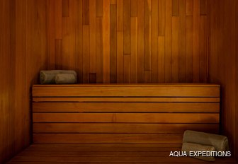 Charter yacht AQUA LARES sauna