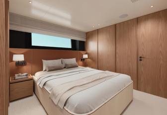 Charter yacht AITANA guest cabin