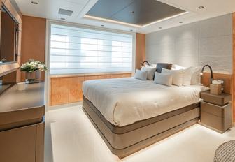 Charter yacht AELIA guest cabin