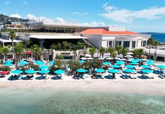 Nammos Cannes waterfront view