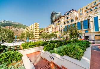Buildings and hotels in Monaco