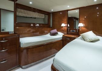 Charter yacht THANDEKA twin cabin