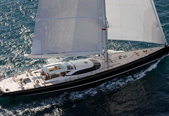 superyacht Q competes in the 2017 St Barths Bucket Regatta