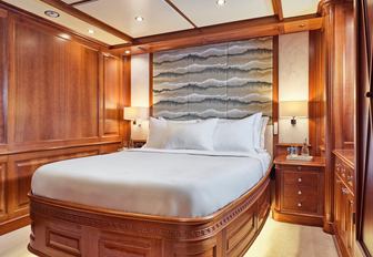 Charter yacht RIVA I guest cabin