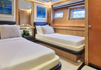 Charter yacht NINO twin cabin