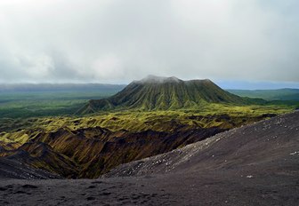 Views from Marum volcano in Ambrym Island, Vanuatu