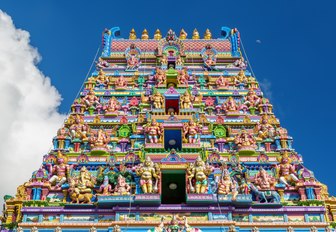 Temple in the islands of the Seychelles