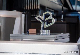 YB 5 Star Award on a yacht