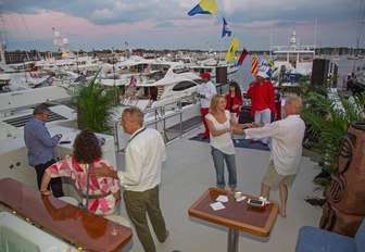 entertainment at the Newport Charter Yacht Show 