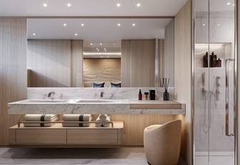 Superyacht charter INDIGO en suite