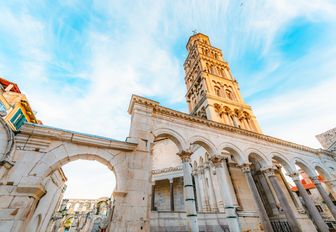 Diocletian’s Palace from the ground