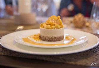 culinary contest dish created by Desiree Pierce of superyacht JOY