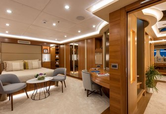 Guest accommodation on sailing yacht ARESTEAS