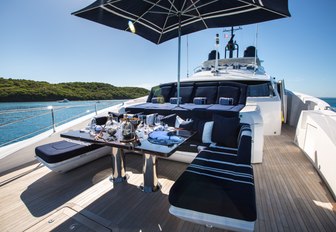 take 5 superyacht foredeck