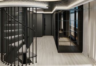Charter yacht LOEWE interior staircase