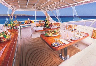 Sundeck on Patriot yacht