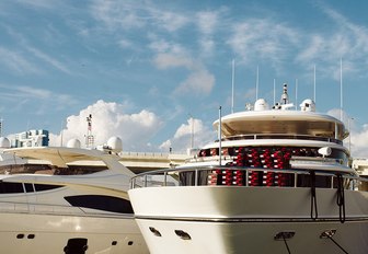 luxury yacht Julia Dorothy hosts Basel Vice pop-up in Miami