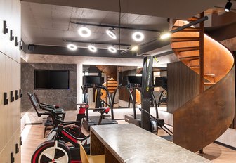 state-of-the-art Gym in the beautiful hotel in Malta, Valletta