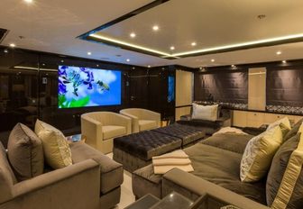 The interior of superyacht ELIXIR