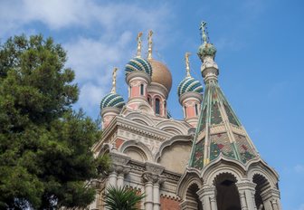 Russian Orthodox Church of Christ the Saviour, 1913, San Remo, Liguria, Italy